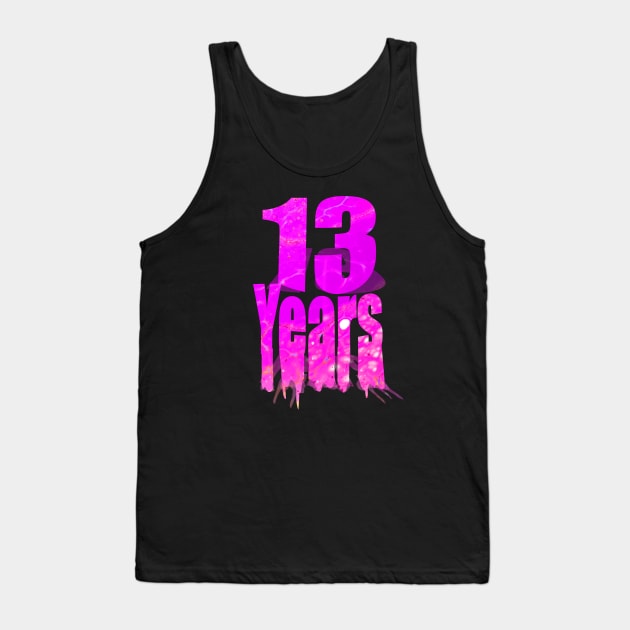 13 years Tank Top by Yous Sef